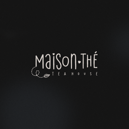 Maison Thé vertical logo