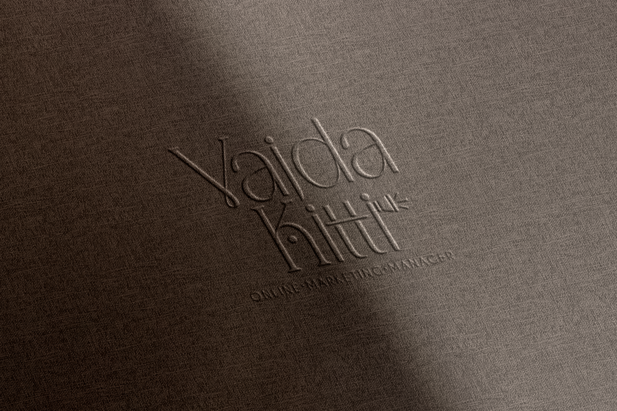 Vajda Kitti wordmark