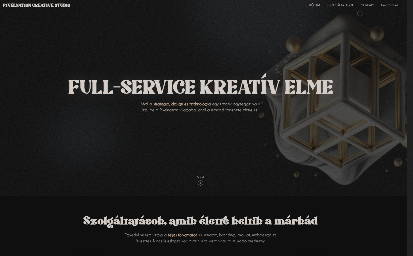 Pixelnation Creative Studio weboldal