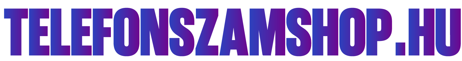 Telefonszámshop vertikális logó